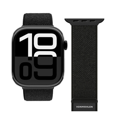 Vonmählen Sport-Armband 2 für Apple Watch 38/40/41 mm, schwarz