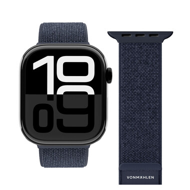 Vonmählen Sport-Armband 2 für Apple Watch 38/40/41 mm, dunkelblau