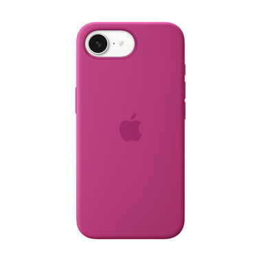 Apple iPhone 16e Silikon Case, fuchsia