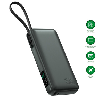 4Smarts Enterprise Powerbank mit integriertem USB-C Kabel