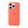 Apple iPhone 16 Pro Silikon Case mit MagSafe, mandarine