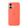 Apple iPhone 16 Silikon Case mit MagSafe, mandarine